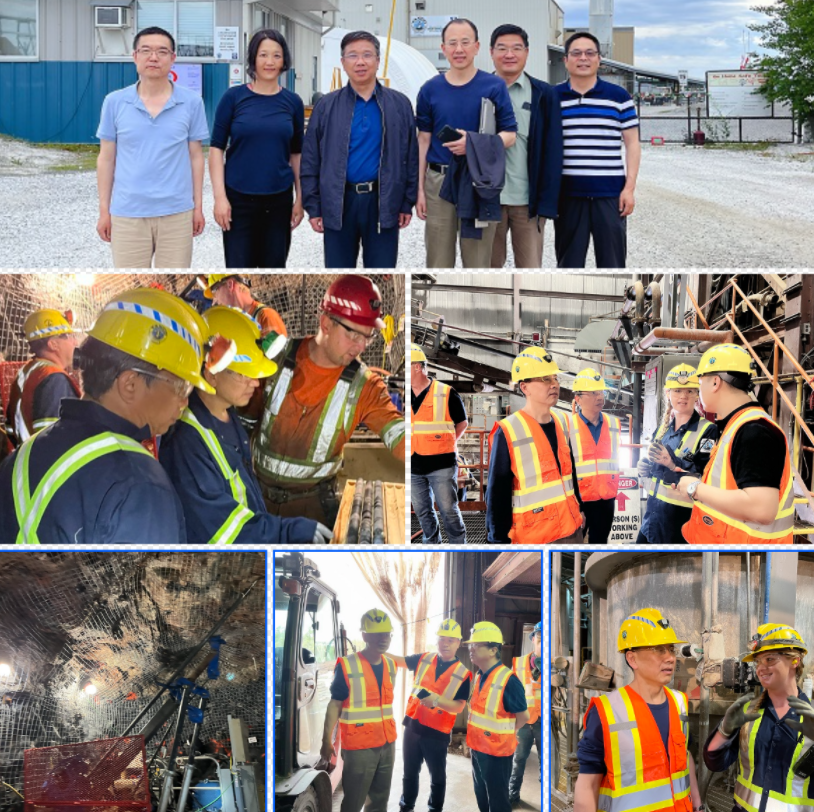 yy易游资源集团王平卫董事长赴加拿大Tanco检查指导工作